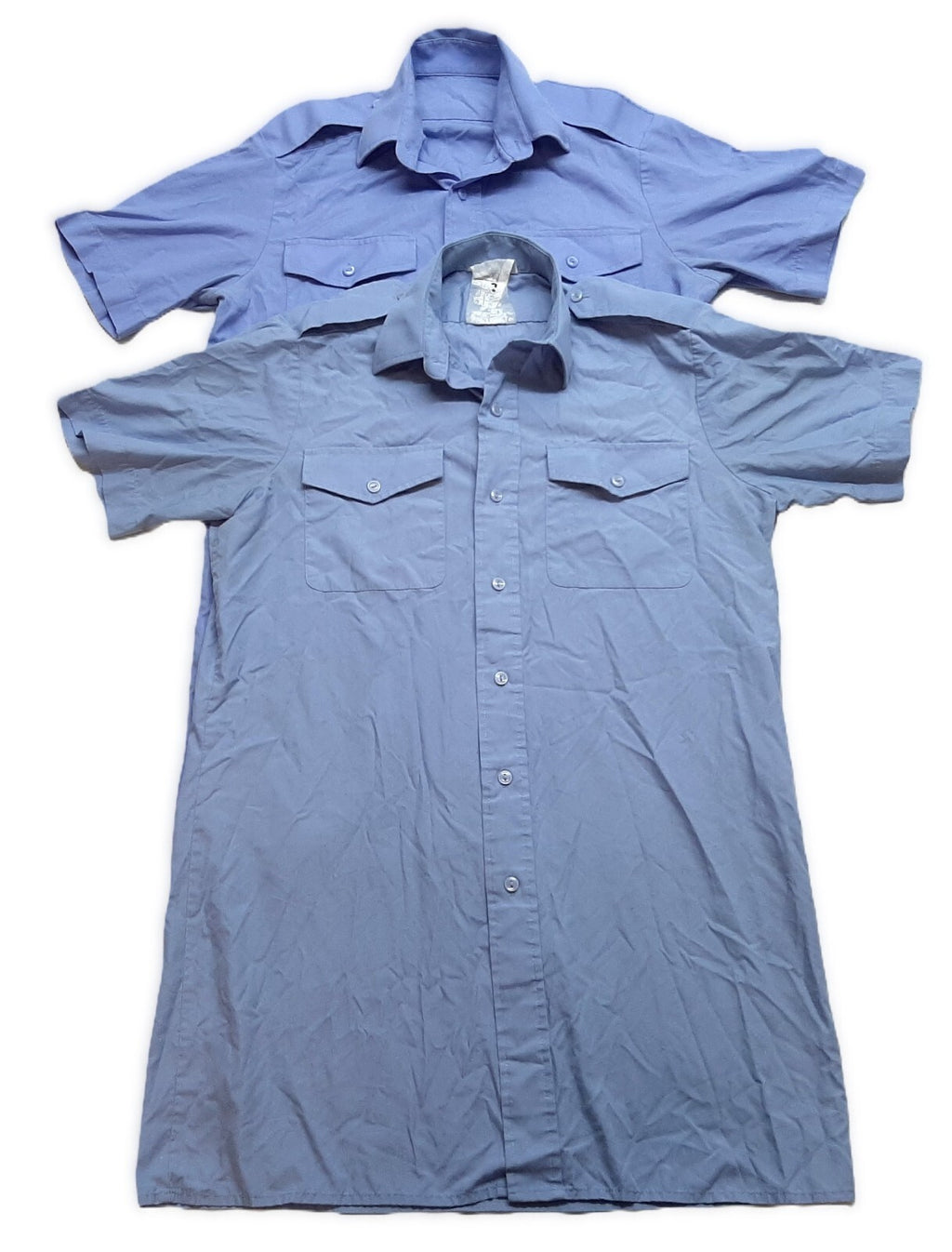 RAF Royal Air Force Air Force Shirts Airforce Blue Short Sleeves x 2 GD2