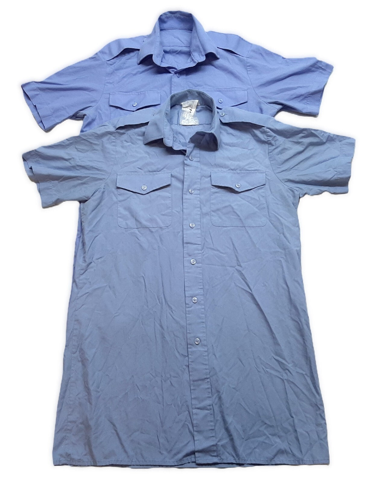 RAF Royal Air Force Air Force Shirts Airforce Blue Short Sleeves x 2 GD2