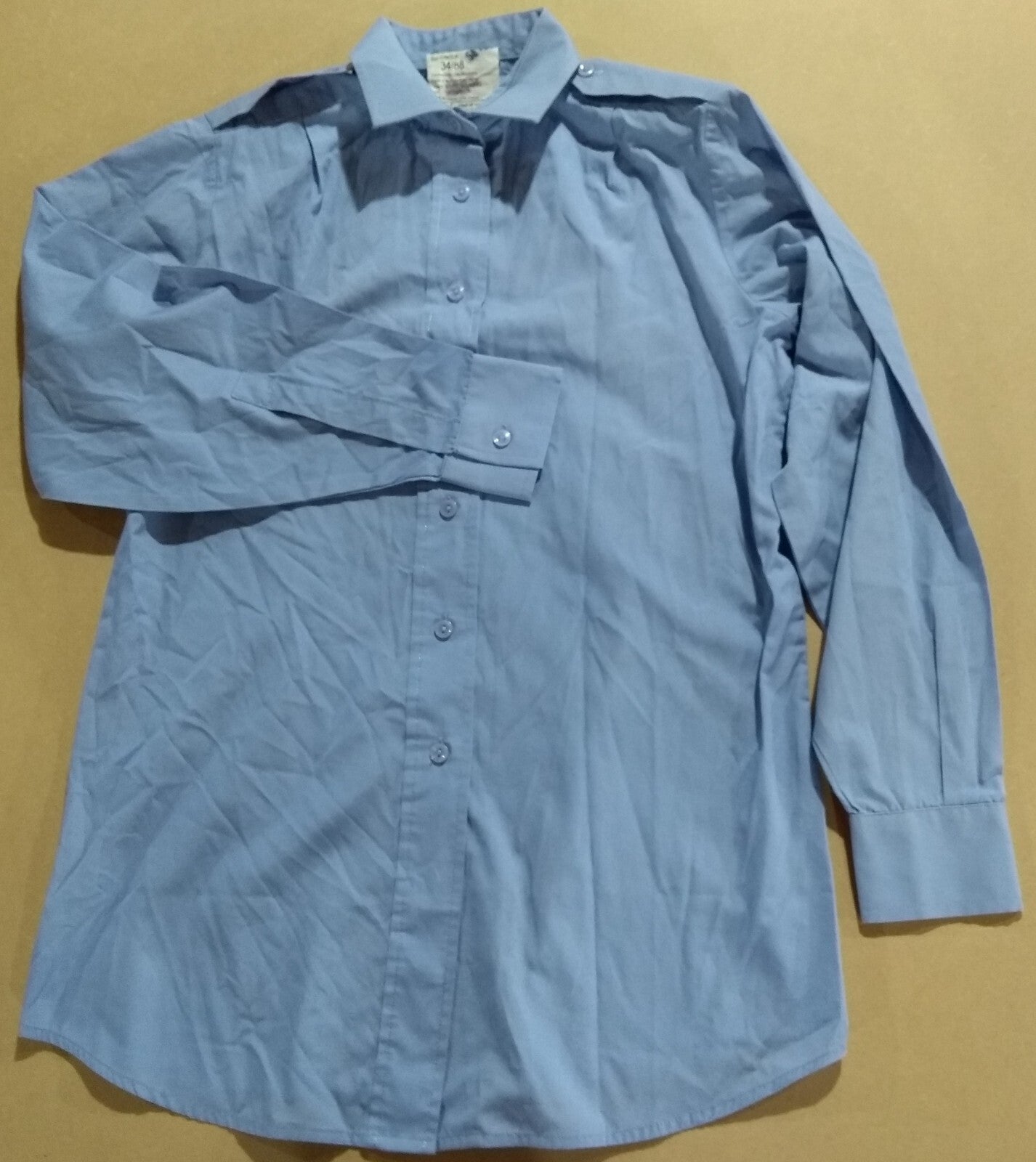 WRAF / RAF Womans Blue Shirt Royal Air Force Short or Long Sleeves G1