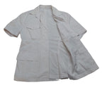 Vintage Bush Jacket Man's British Naval RN Ofc Dress No Buttons