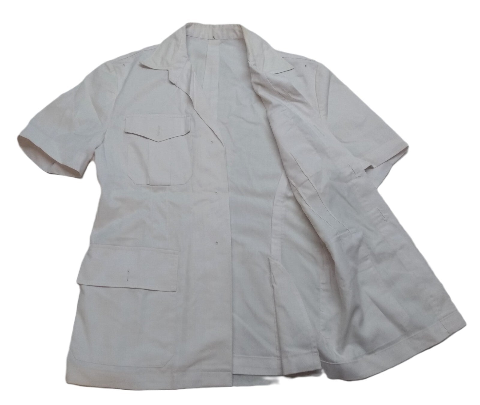 Vintage Bush Jacket Man's British Naval RN Ofc Dress No Buttons