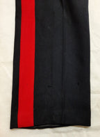 Vintage No1 Trousers British Army Red Stripe Blues Other Ranks 1966 Faulty