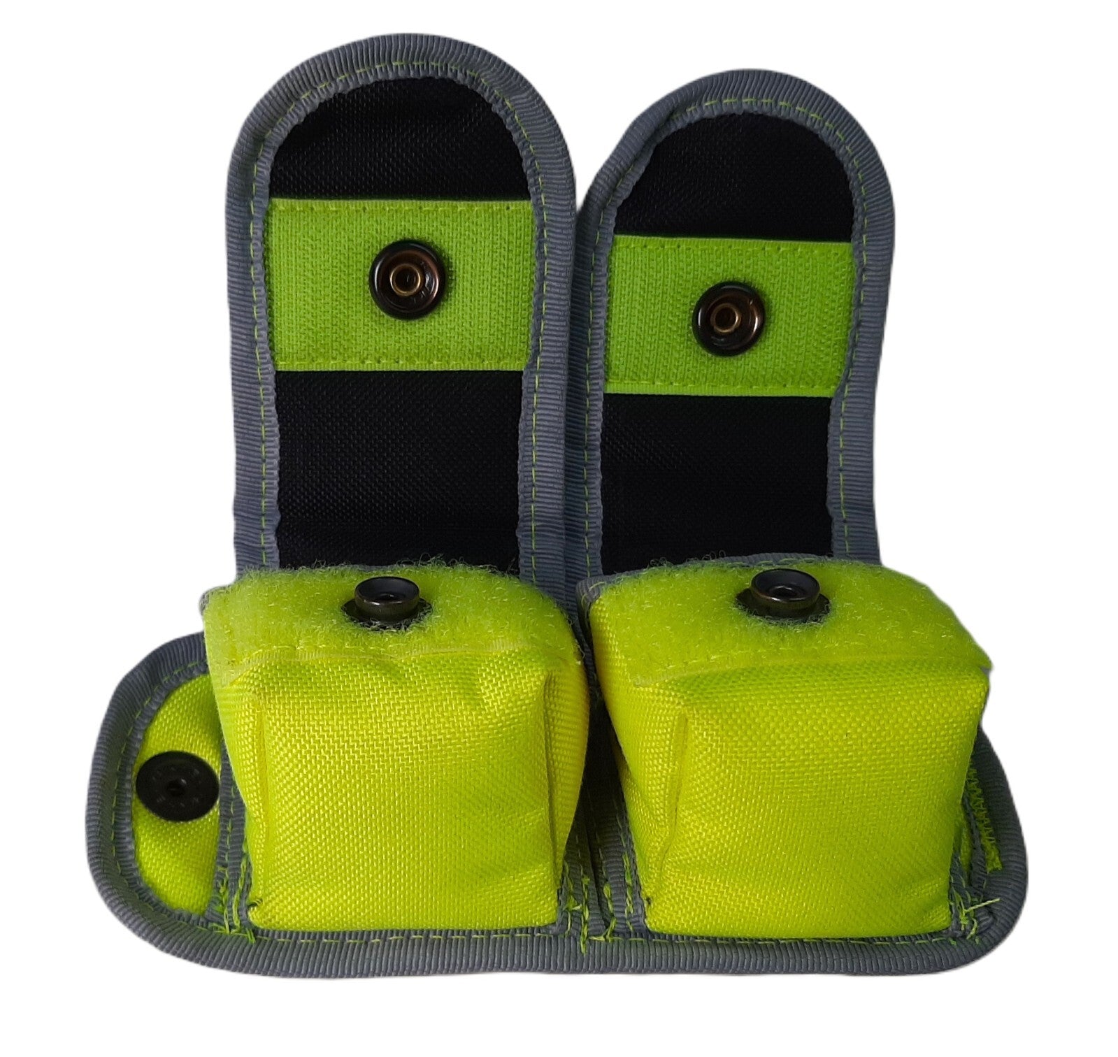 Cartridge Head Holder "Aegis" / "Safariland" Hi Viz Small Double Molle Pouch