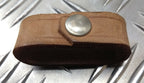 Genuine Vintage Tan Brown Leather Belt Slide / Stay Max 4.5cm Belt