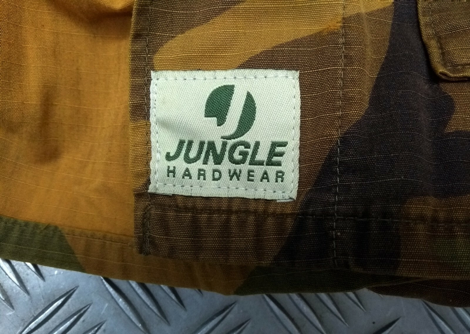 U.S Vintage Lightweight Rip Stop Camo Jacket Over Dyed Genuine U.S.