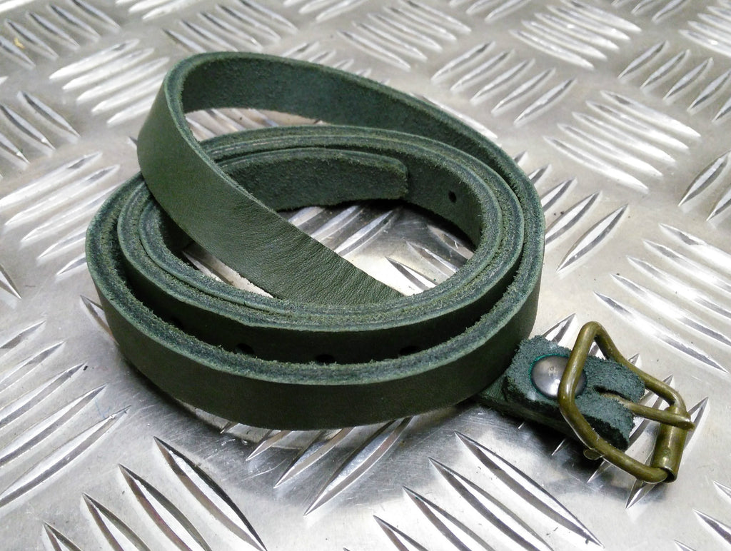 Genuine Vintage Leather Alpine Pack / Utility Strap / Nordic Pack Strap