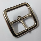 Nickel Plate 3/4" Buckles for Leather Straps X1