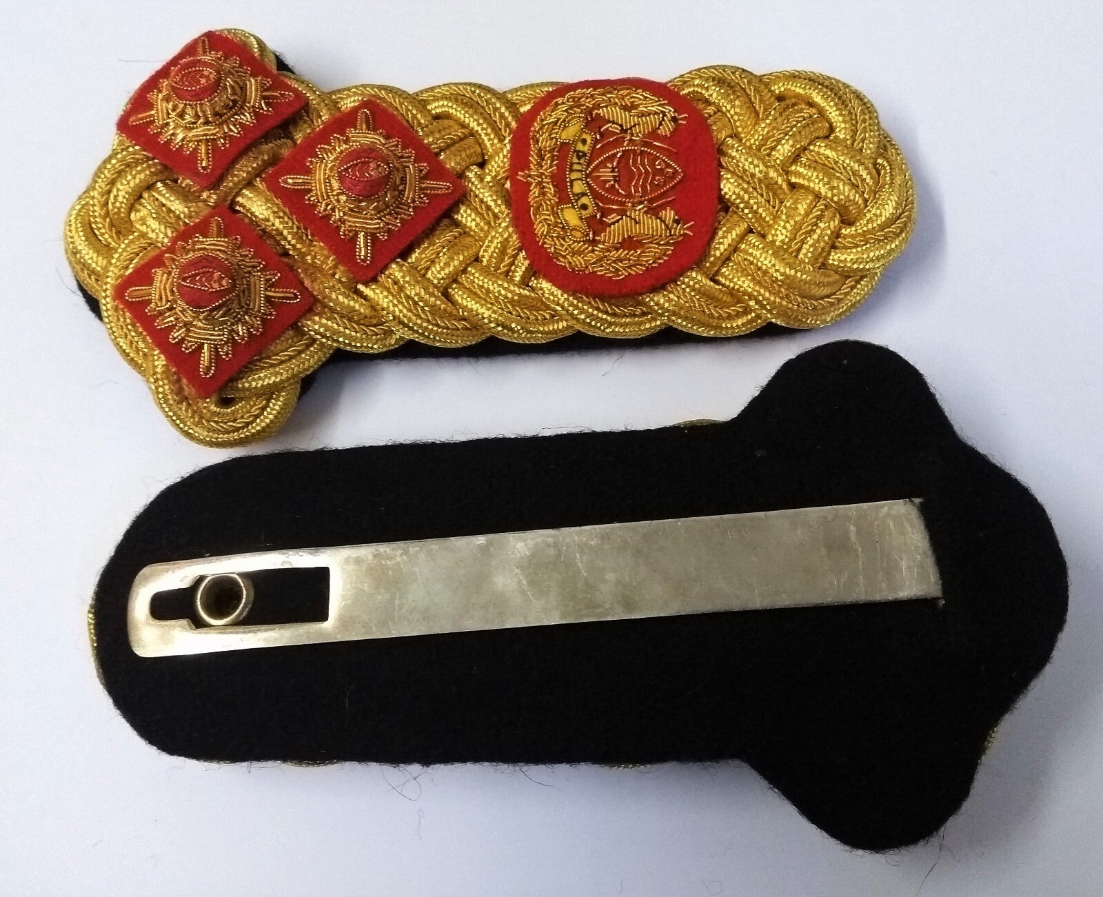 Botswana Brigadier Ceremonial & Parade Shoulder Boards Complete Made in England