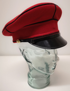 Royal Lancers Service Scarlet Red Dress Hat Cap No Insignia Badge Size 56cm