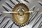 Russian USSR Soviet CCCP OFCs Cap Badge - New old Stock