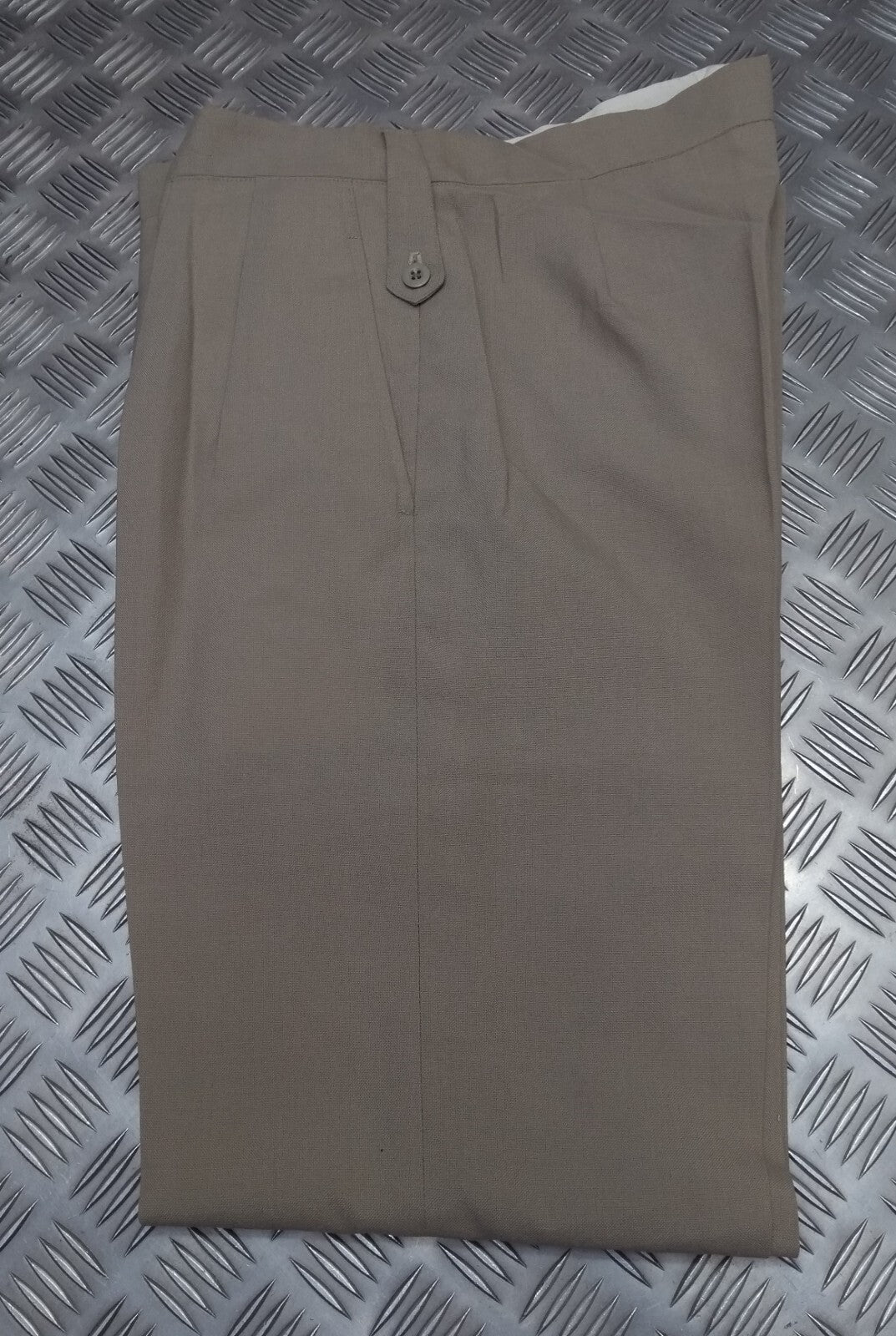 Vintage Fawn Trousers British Old Pattern Lightweight Dress Trousers