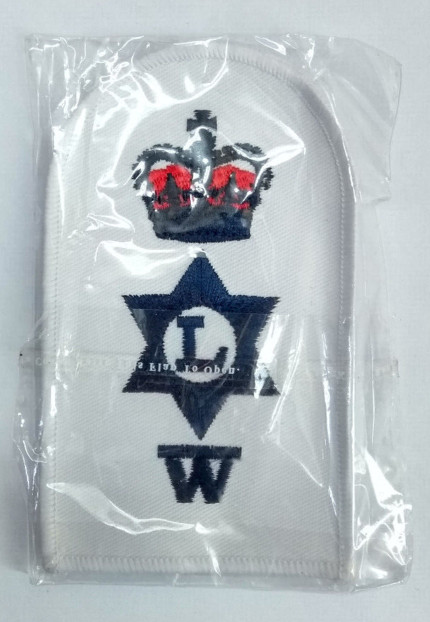 Royal Navy Logistics Writer (W) Petty Officer Qualification Patch Badge NEW