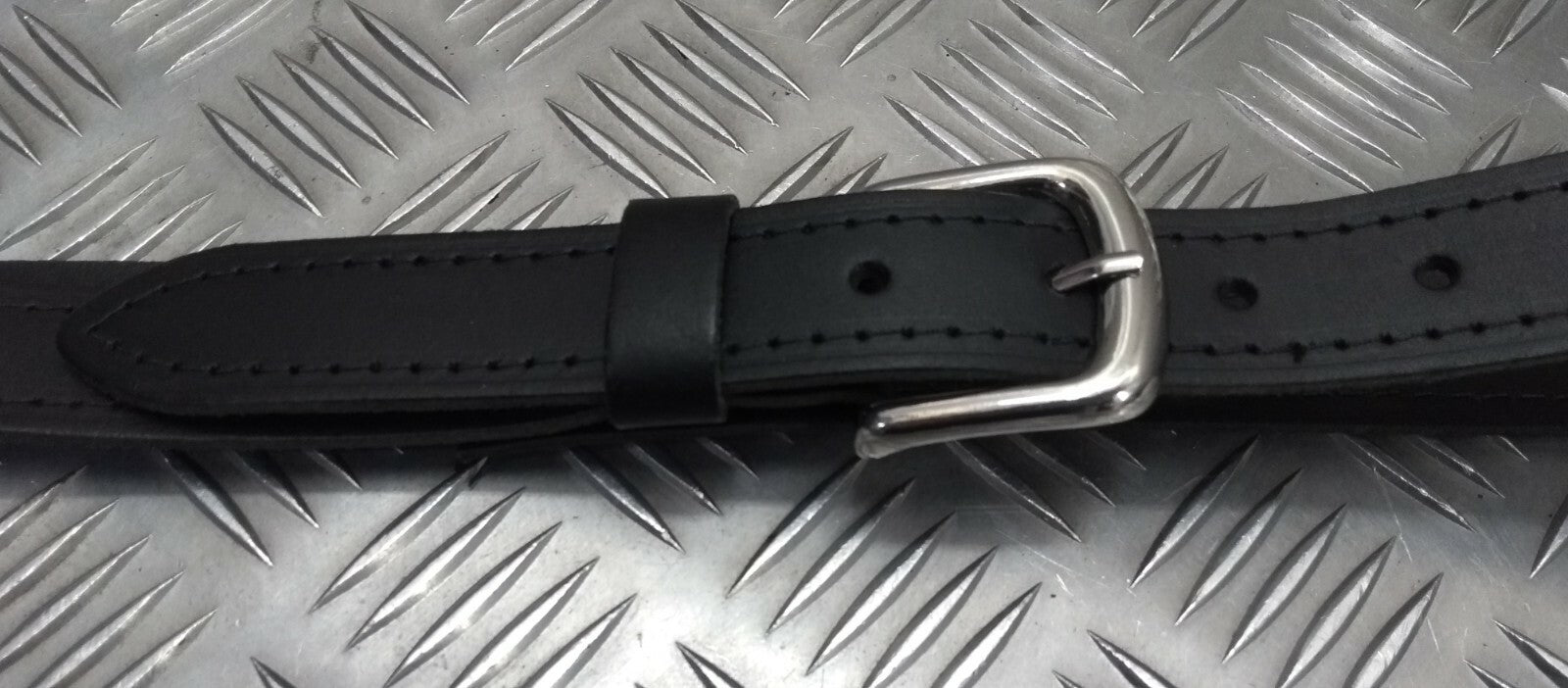 Standard Issue Belt STD British Black Trouser Belt Leather