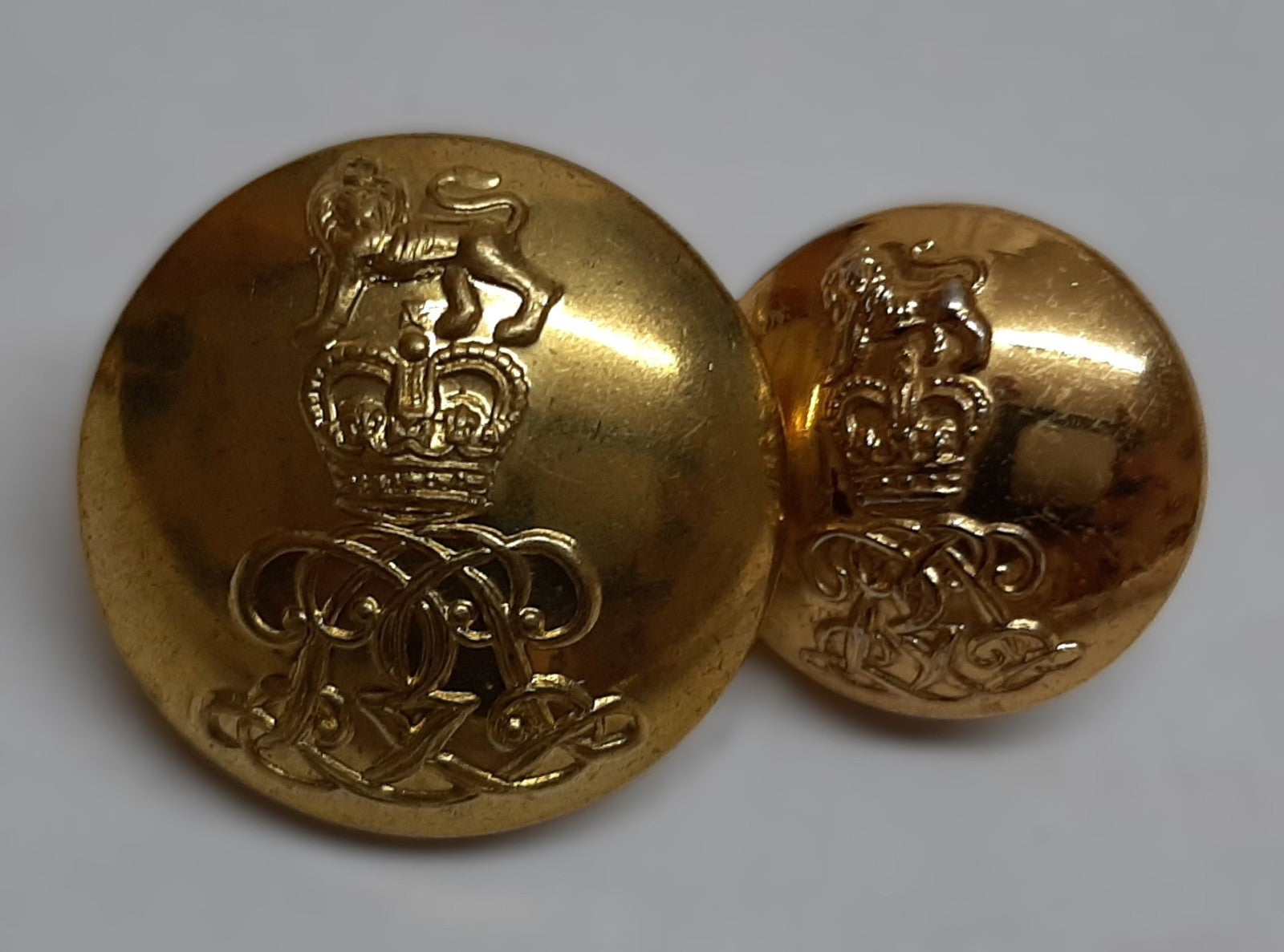 The Life Guards Button Set Ring Back HCav No2 British Army Insignia OFC