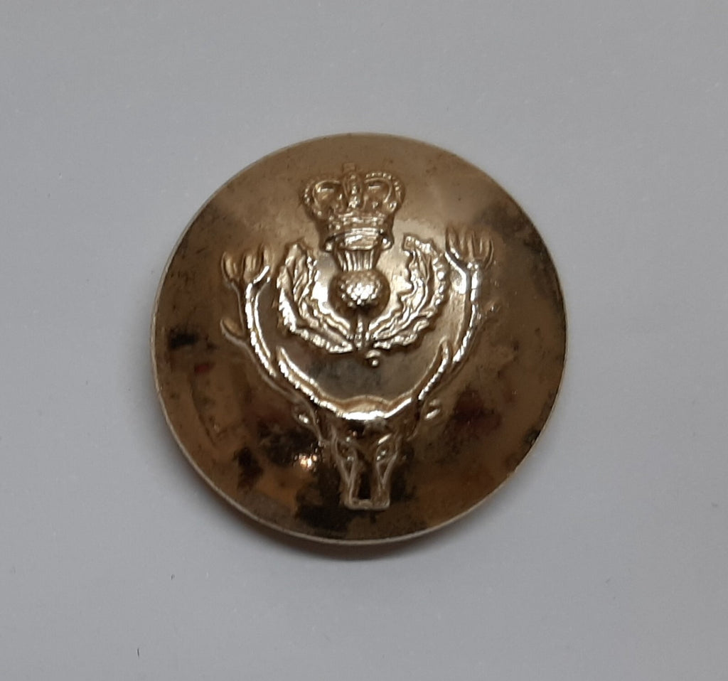 The Highlanders Buttons British Army Queen's Crown Insignia Large Size No1 No2