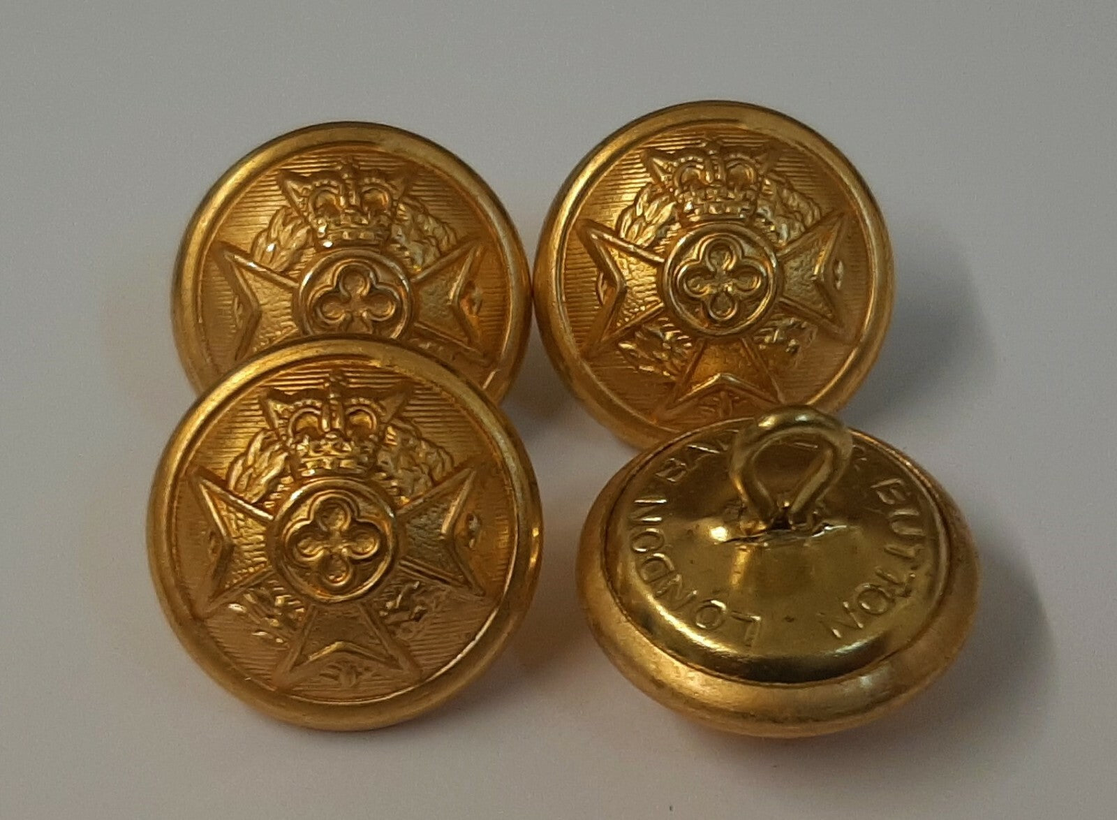 Genuine British Army Royal Chaplains’ Department (RAChD) Dress Buttons