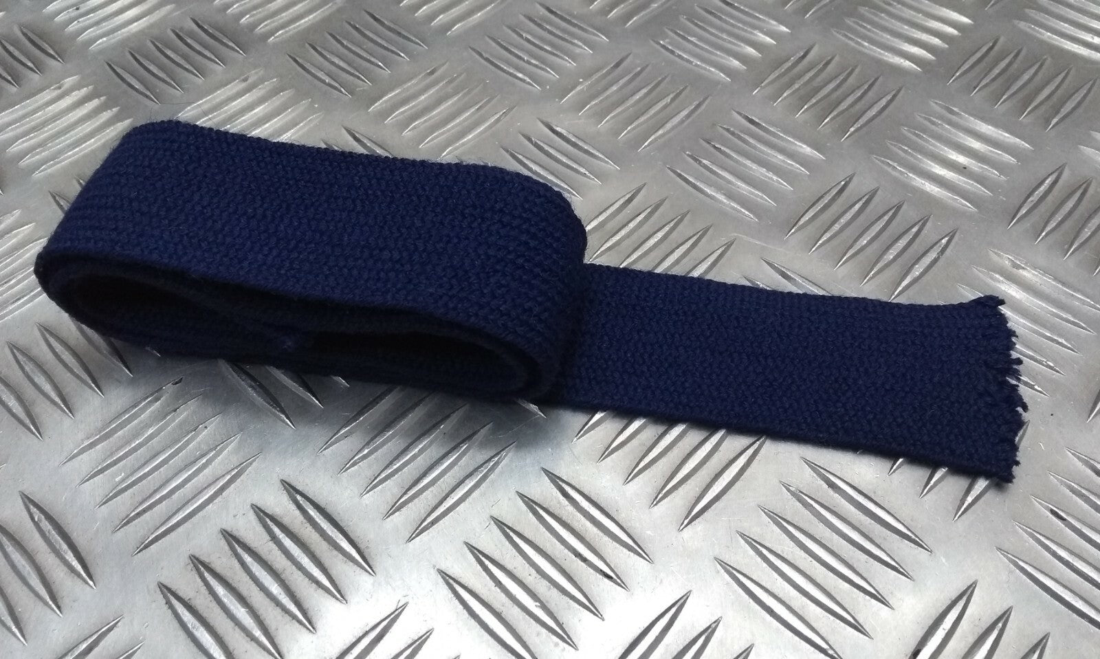 Uniform Necktie Wool British Naval Blue Colour Service Dress Worsted Tie - NEW