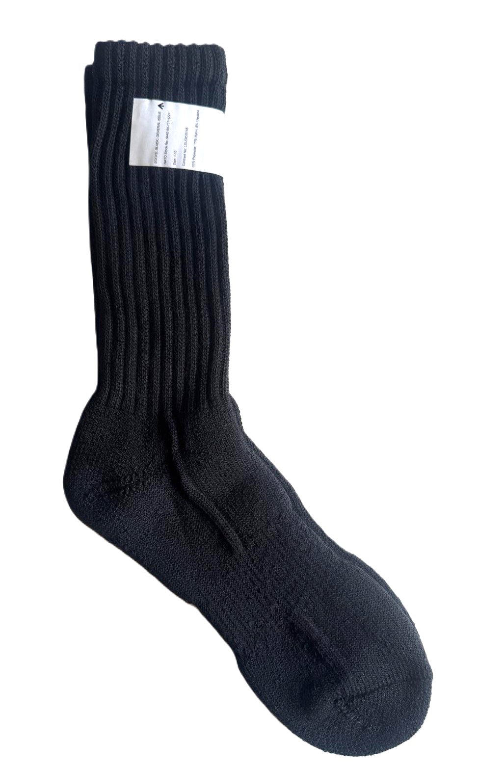 British Army Black General Issue Thick Combat / Commando Socks - NEW