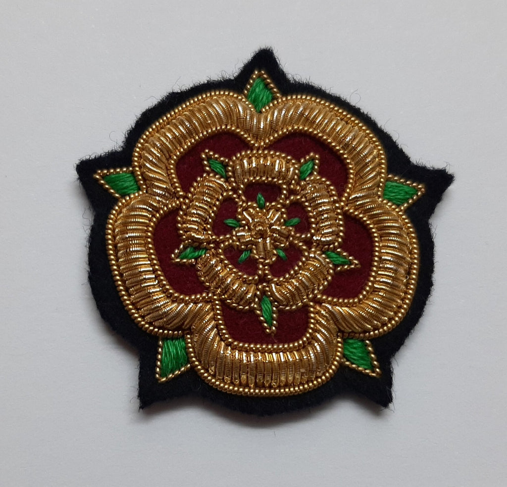 Duke of Lancaster RMLY Officers Embroidered British Army Insignia Rose Patch