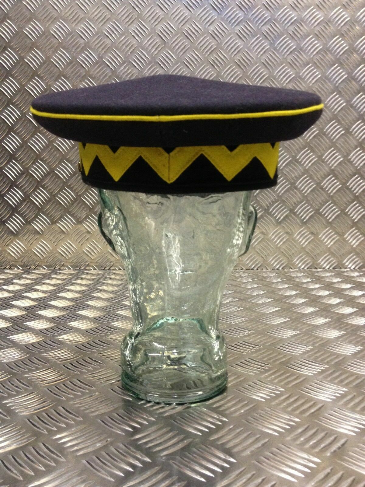 British Army Issue Royal Scots Dragoon Guards RSDG Peaked Hat / Dress Cap