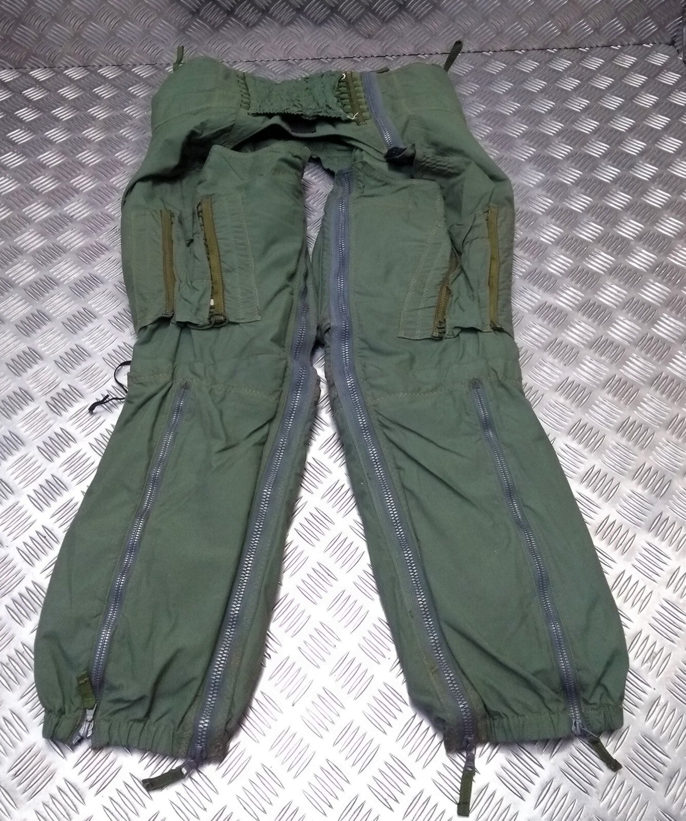 Anti G Fighter Pilot Trousers Full Coverage Beaufort Full Zip RFD