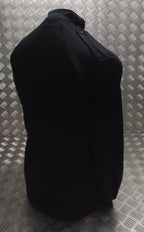 Black Technical Delta Stealth Self Wicking Technical Activewear Top Long Sleeve