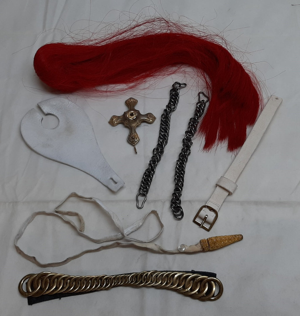 HCav Assorted Parts British Army Household Cavalry and Ceremonia Items (Faulty)