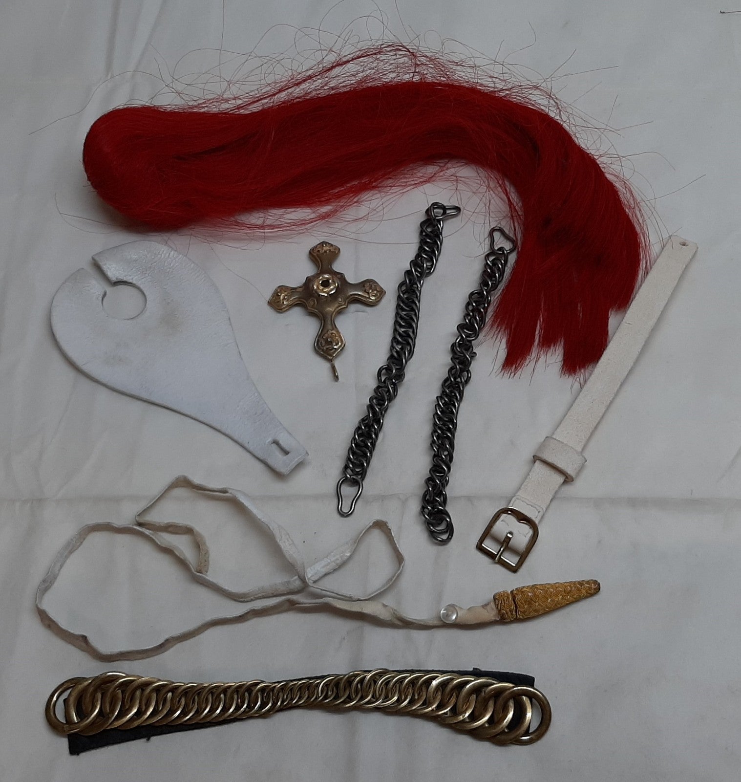 HCav Assorted Parts British Army Household Cavalry and Ceremonia Items (Faulty)
