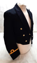 Navy Mess Jacket Sub Lt Cuff Curls British Naval Ofc Dress RN