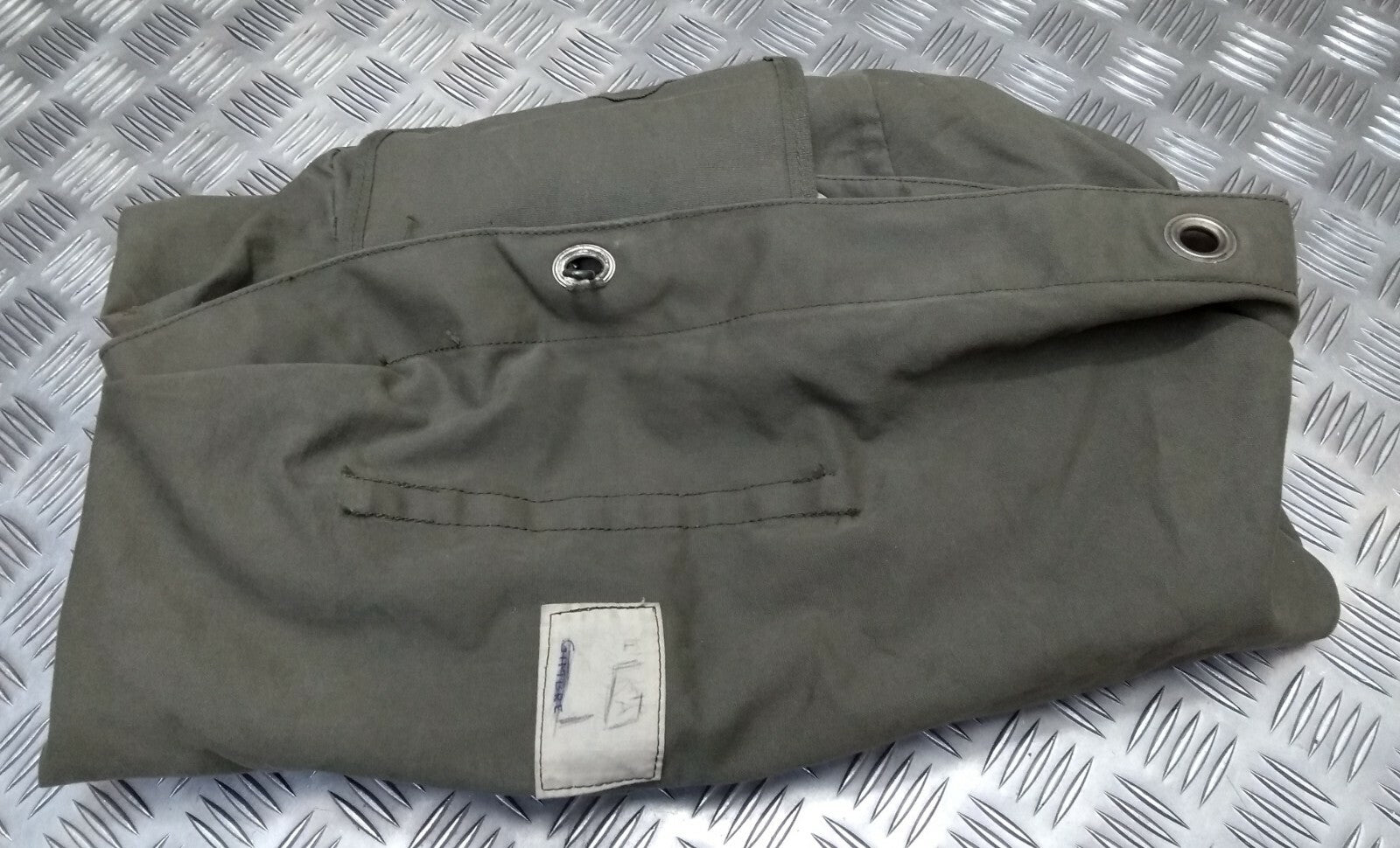 Army Canvas Kitbag Vintage Green Medium Size Duffle Kit Bag With Shoulder Strap