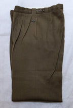No2 Dress Trousers British Army Style Old Pattern Soldiers Uniform Dress W34"