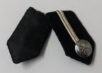 Fiji Gorgets Collar Tabs With Silver Detail Chrome Officers Insignia Buttons