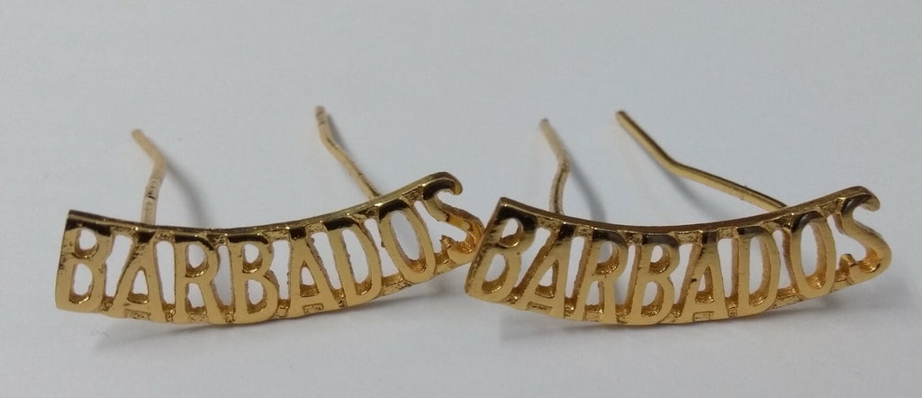 Barbados Shoulder Titles x 1 Pair - NEW - GIM26