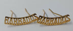 Barbados Shoulder Titles x 1 Pair - NEW - GIM26
