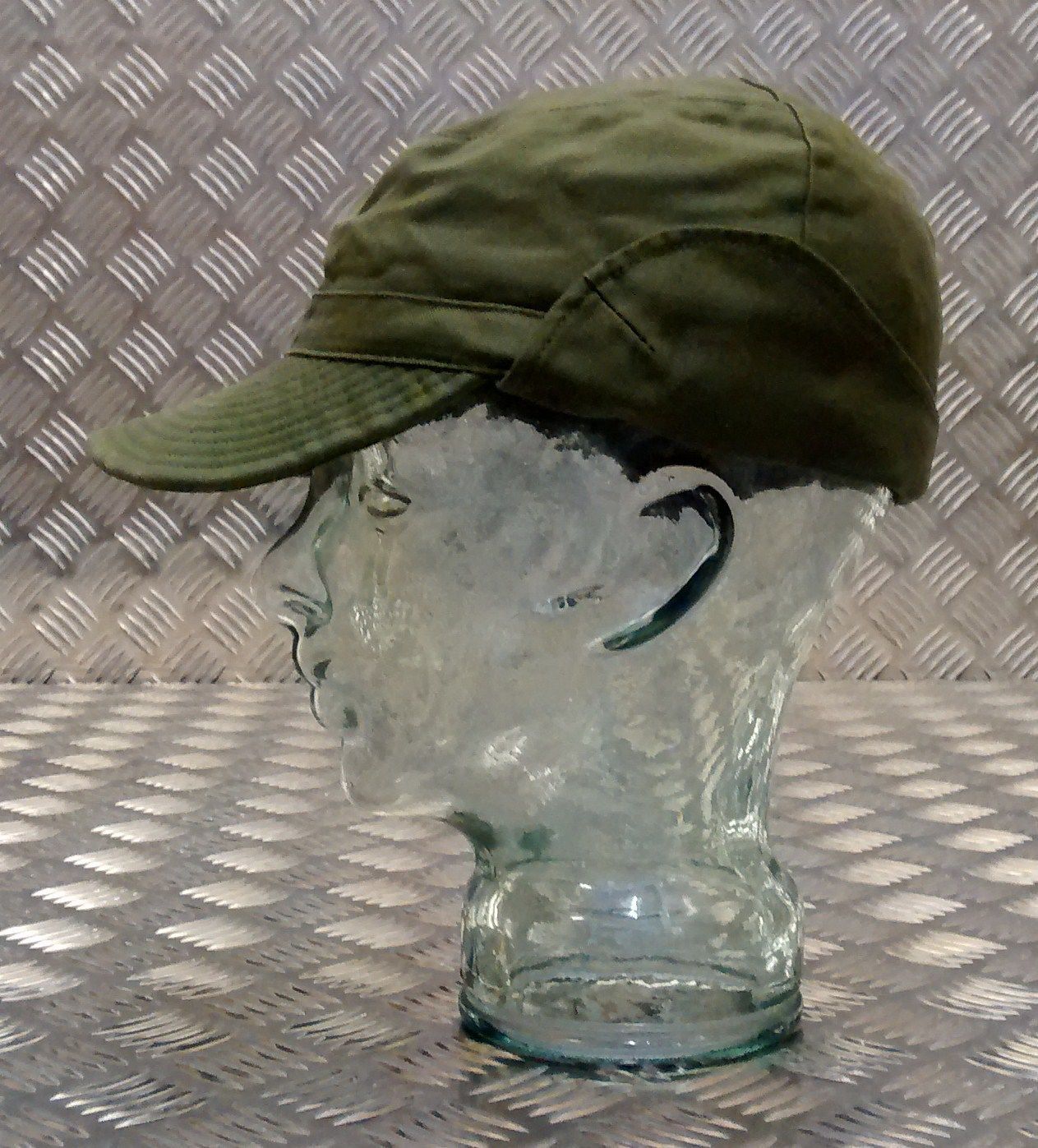 Genuine Swedish Army Green M59 Combat/Fatigue Base-ball Cap/Hat. All Sizes G1