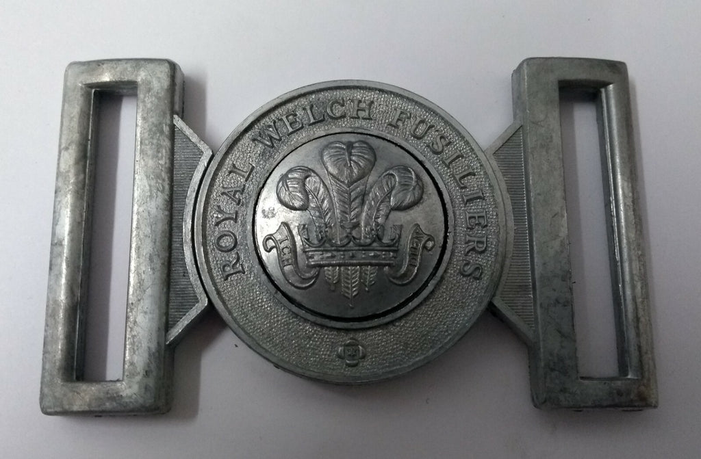 Genuine British Army RWF Royal Welch Fusiliers Ceremonial Belt Buckle Unplated