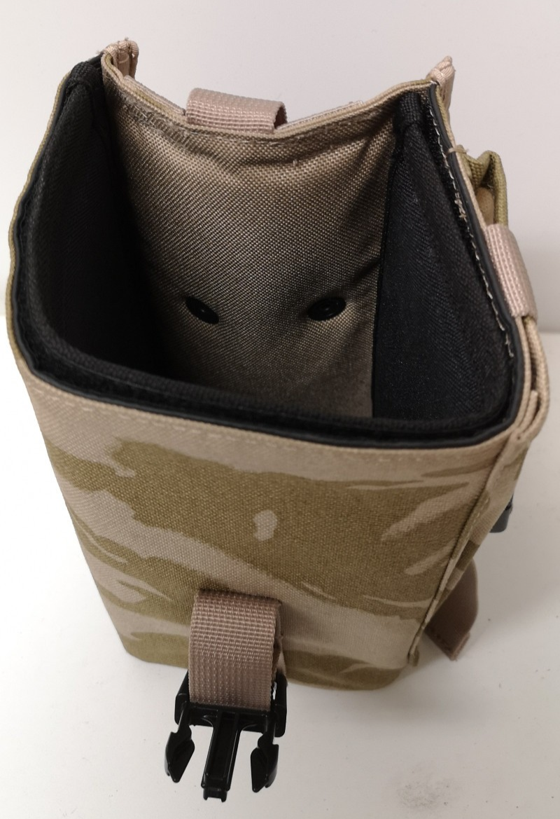 British Army Desert DPM Camo UK PRC 354 Radio Cover Carrier