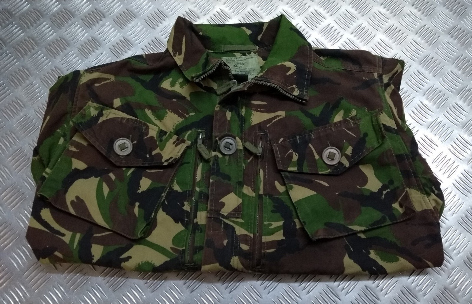 Camo Field Jacket British Army DPM Woodland Combat Soldier Uniform 180/96cm