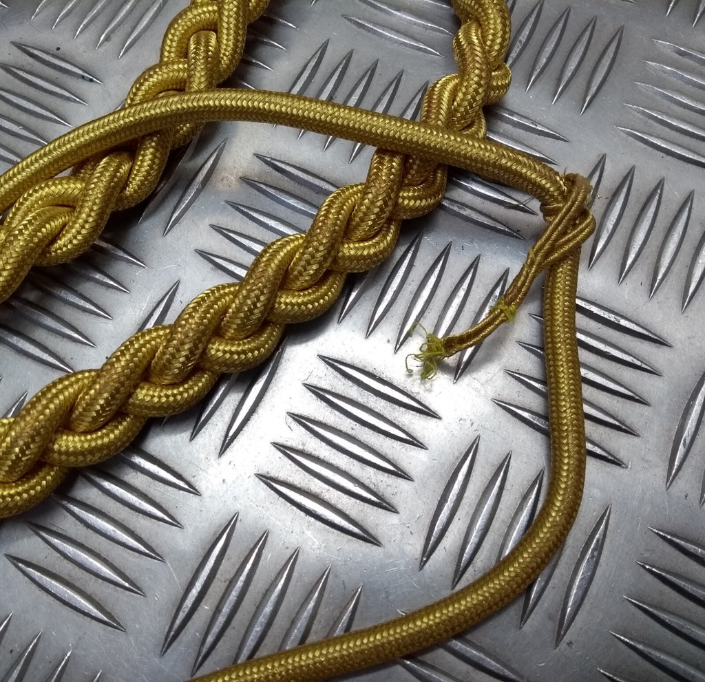 Aiguillette 2ND Class British Army The Life Guards Household Cavalry With Boards