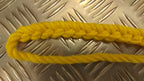 British Yellow Single Plait RAF Royal Air Force ATC & Instructors Lanyard