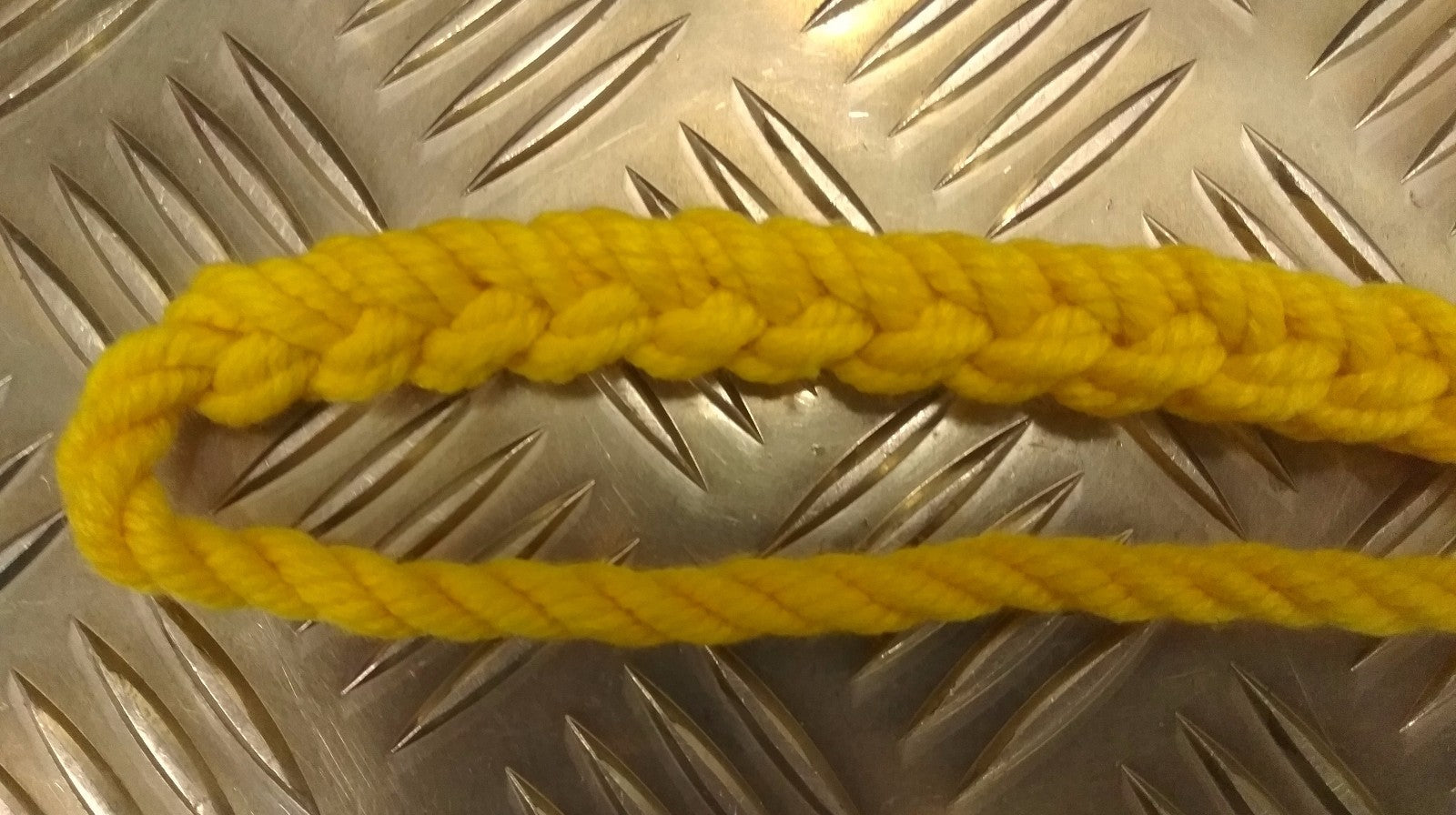 British Yellow Single Plait RAF Royal Air Force ATC & Instructors Lanyard