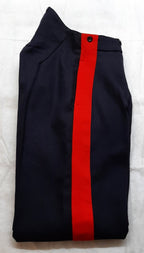 No1 Blues Dress Trouser Wide Red Stripe British Formal TRHQ17