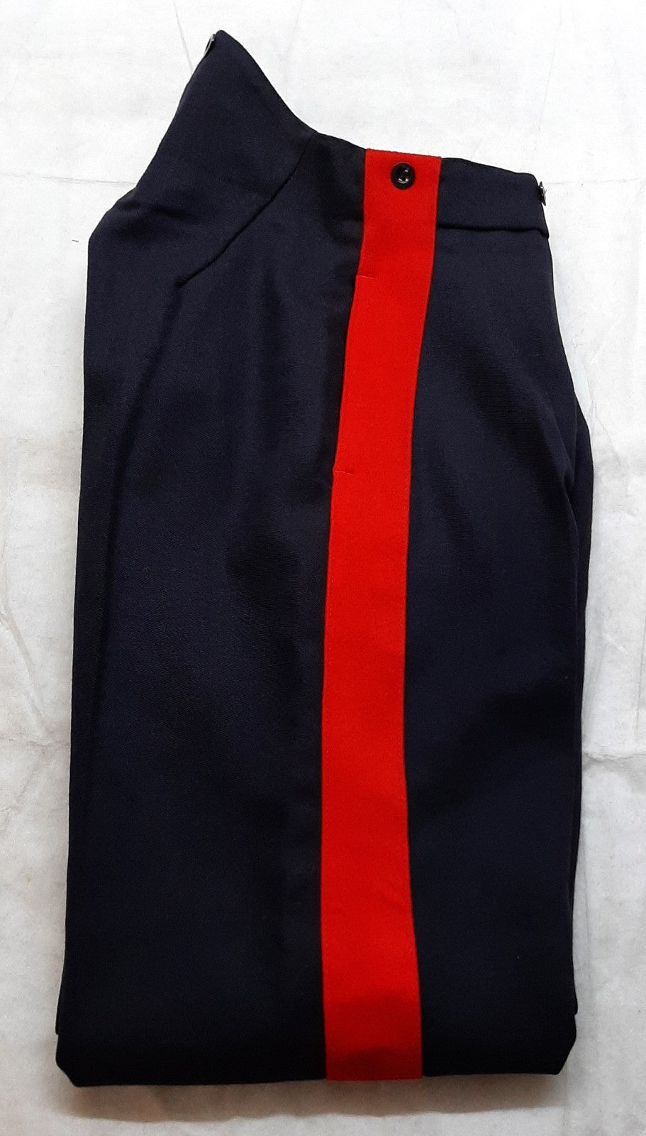 No1 Blues Dress Trouser Wide Red Stripe British Formal TRHQ17