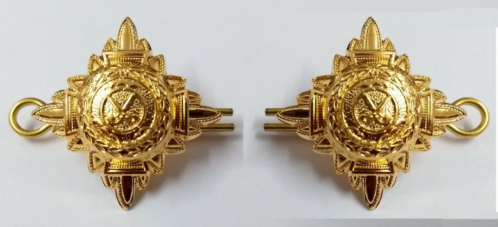 Shoulder Pips Rank Stars With Split Pin Fixings X 1 Pair