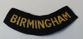 Vintage & Civil Defence Birmingham Shoulder Flash