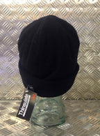 Black Fleece Thinsulate Beanie Hat - Very Warm - One Size - Brand New
