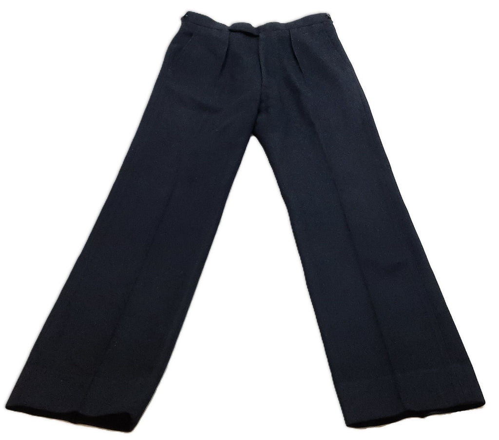 Naval No1 Trousers British Royal Navy Officers RN Vintage Old 1980s Pattern W31"