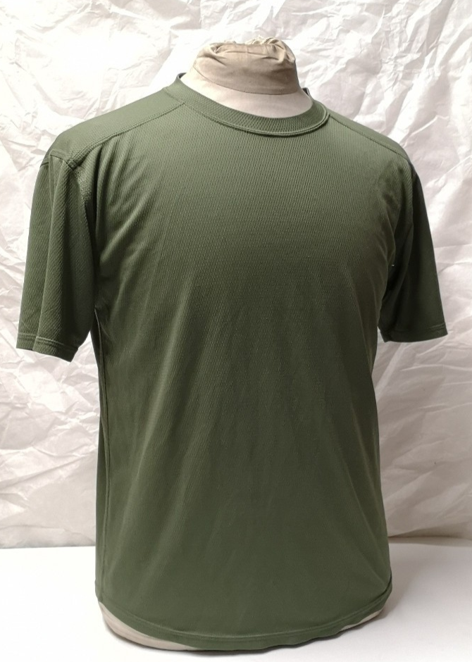 Mesh T-Shirt Anti Static Self Wicking British Army Olive or Brown - Used