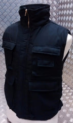 Hunters Action Vest Stealth Black Tactical Fishing Body Warmer - NEW