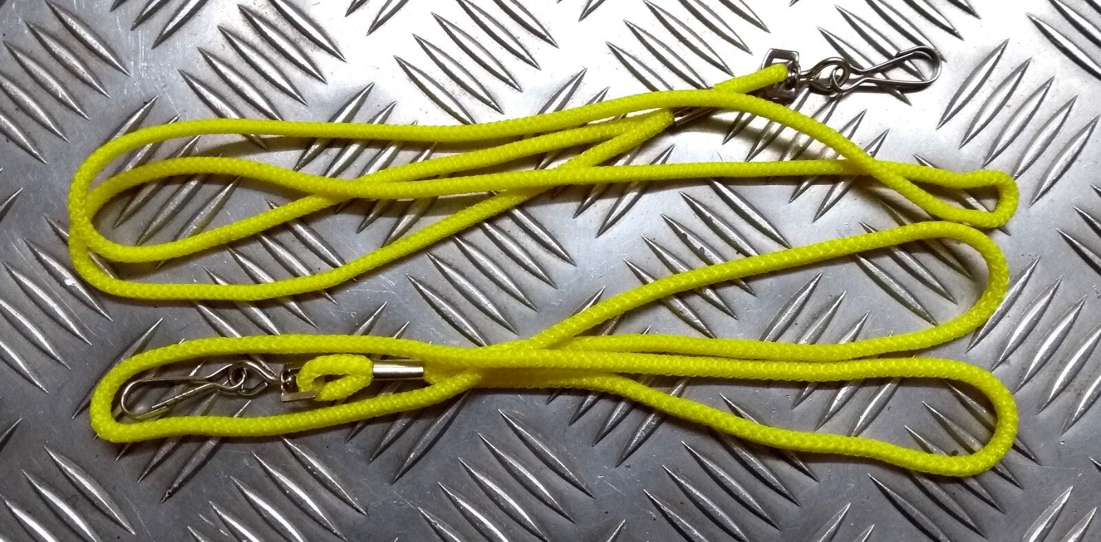 Lanyard General Purpose I.D & Tool British Tri-Service Hi-Viz with Securing Clip